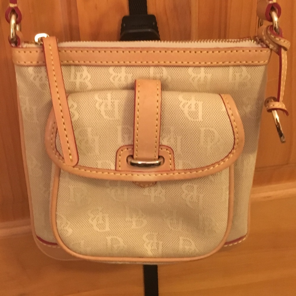 Dooney and Bourke beige Crossbody